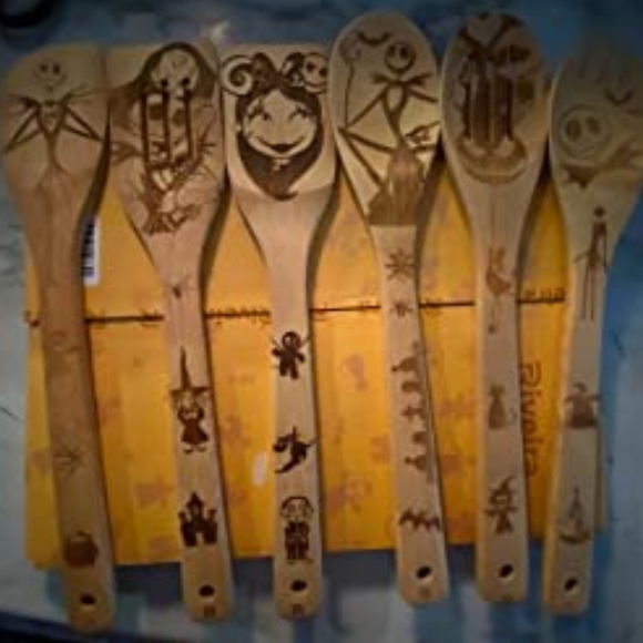Nightmare Before Christmas Bamboo Utensil Set (4pc)